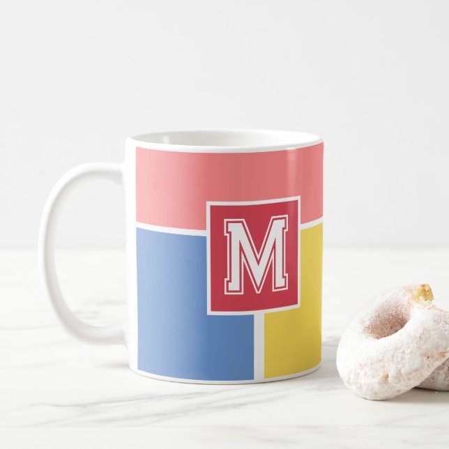 Modern Crest Coffee Mug (With Donut)