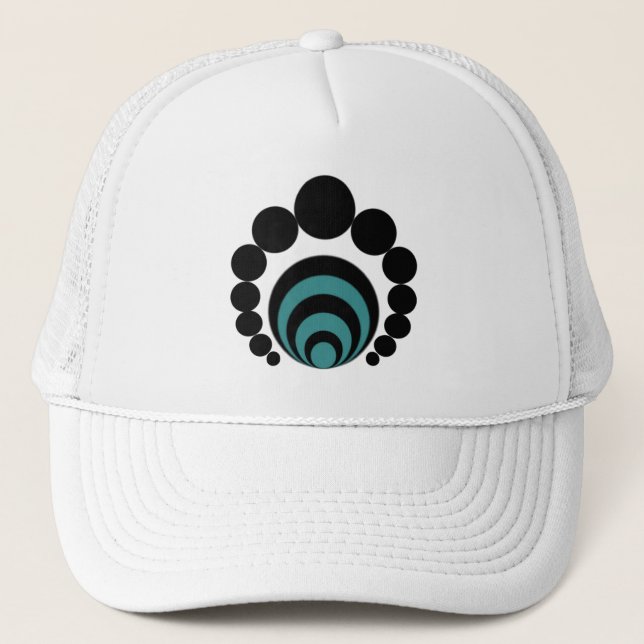 Modern Crop Circles Trucker Hat (Front)