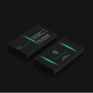 Modern Cross Business Card