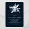 modern cross navy blue baptism