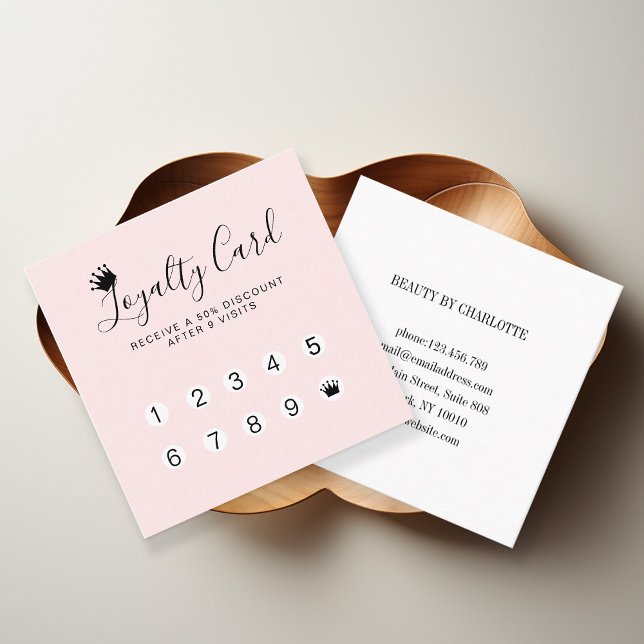 Modern, Crown 10-card loyalty Business Card (Creator Uploaded)