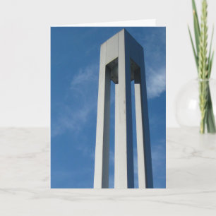 Modern Cube Sculpture Card