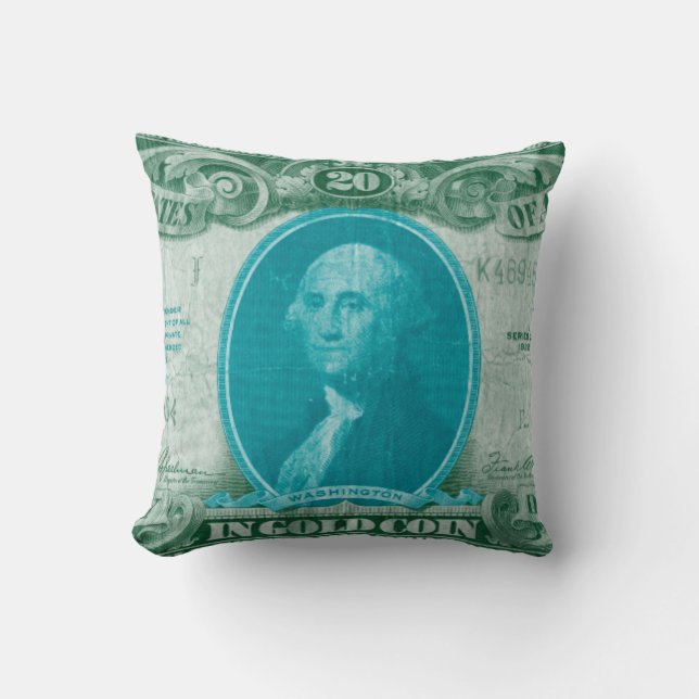 Modern Currency V Cushion (Front)