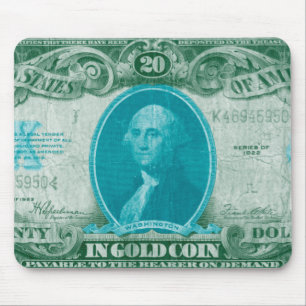 Modern Currency V Mouse Mat