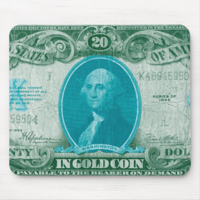 Modern Currency V Mouse Mat (Front)