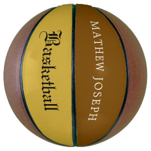 Modern Custom Basketball Featuring Your Name