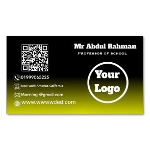 Modern Custom Business Card