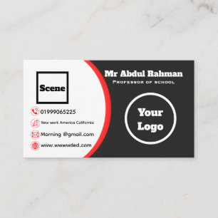 Modern Custom Business Card