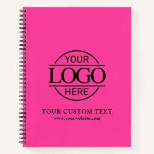 Modern Custom Business Company Logo Promotional No Notebook