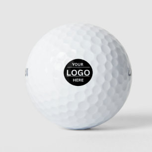 Modern Custom Business Logo Branded Corporate Golf Balls
