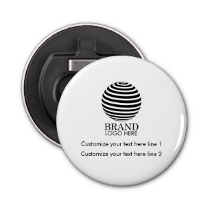 Modern Custom Business Logo Company Promotional Bottle Opener