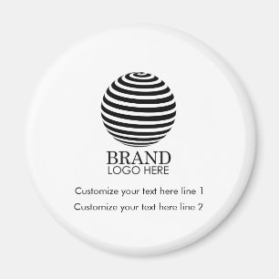 Modern Custom Business Logo Company Promotional Magnet