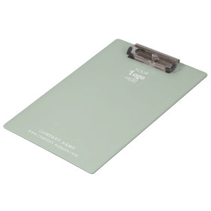 Modern Custom Business Logo Company Website Sage Clipboard