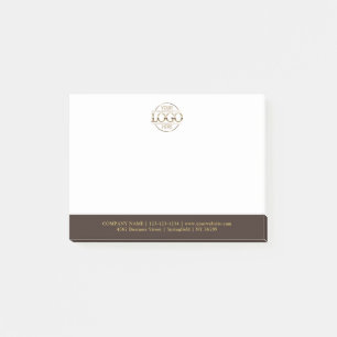 Modern Custom Company Business Logo Promotional Post-it Notes