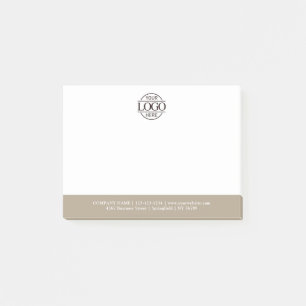 Modern Custom Company Business Logo Promotional Post-it Notes
