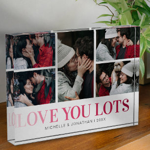Modern Custom Couple Photo Block
