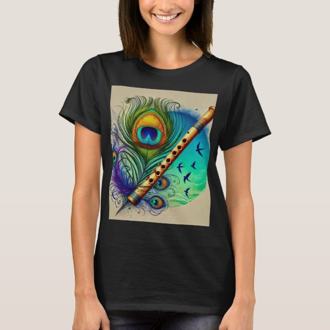 Modern Custom Designed Basic T-Shirt (Front)