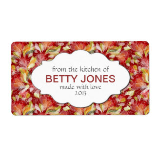 Modern Custom DIY Canning, Jam or Product Labels