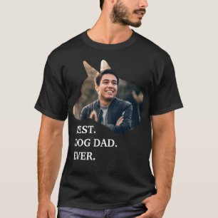 Modern custom dog photo template T-Shirt