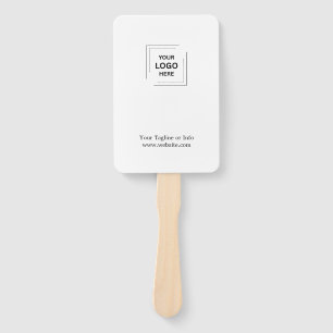 Modern Custom Event Branding Style Hand Fan
