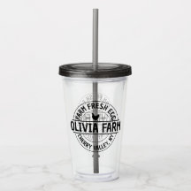 Modern Custom Farm Fresh Owner Name