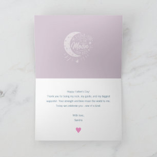 Modern Custom Father's Day Cards  'Best Dad Ever'