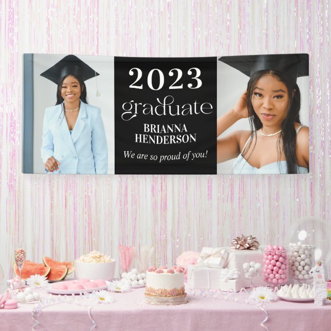 Modern Custom Graduation Banner (Party)