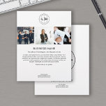 Modern Custom Logo Photo Corporate Business White Flyer<br><div class="desc">Make a lasting impression with this modern personalised business flyer. Featuring space for your custom logo, three photos, and personalised text, this flyer is perfect for showcasing your brand's unique identity. Whether promoting services, products, or corporate events, this sleek design ensures your message is clear, professional, and visually appealing. Ideal...</div>