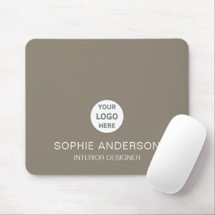 Modern Custom Logo Professional Business Mouse Mat