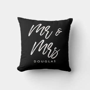 Modern custom Mr and Mrs Cushion