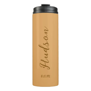 Modern Custom Name Script  Thermal Tumbler
