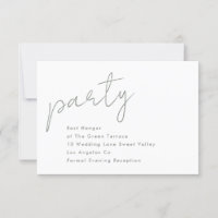 Modern Custom Party Sage Green Wedding Reception