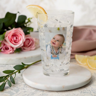 modern Custom personalised (2 sided) Glass