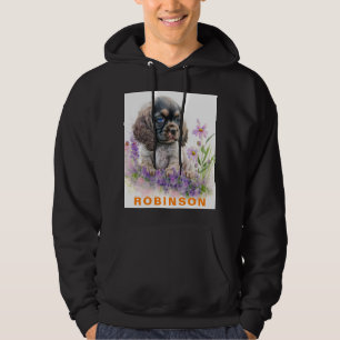 Modern Custom Photo and Name Personalised Funny Hoodie