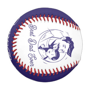 Modern Custom Photo And Text Baseball
