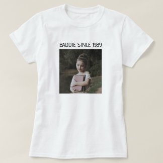 Modern Custom Photo Birthday Trip Unique Gift Idea T-Shirt