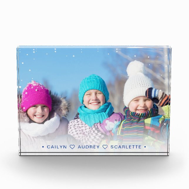 Modern Custom  Photo Block (Front)