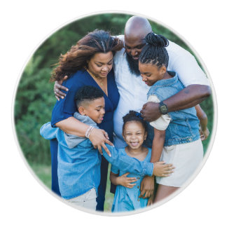 Modern Custom Photo Ceramic Knob