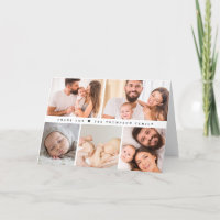Modern Custom Photo Collage Baby Shower Simple