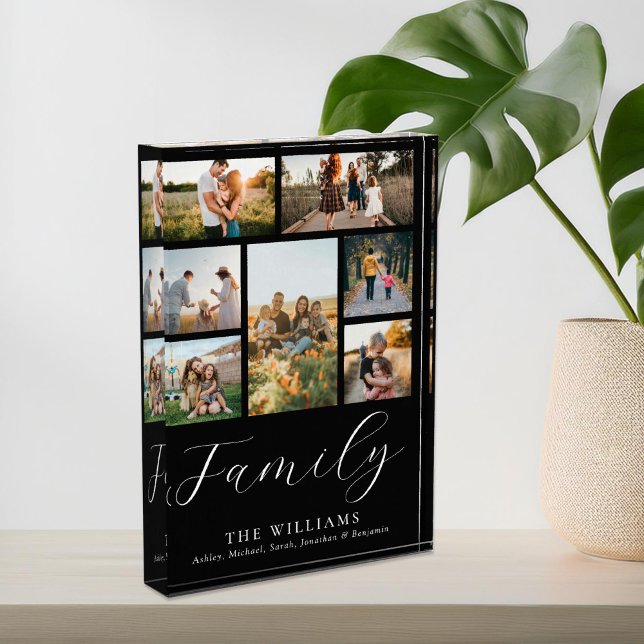 Modern Custom Photo Collage Elegant Script Family (Creator Uploaded)