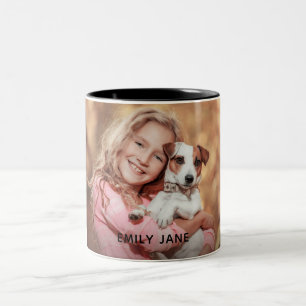Modern Custom Photo Mug Gift