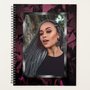 Modern Custom Photo Planner Notebook