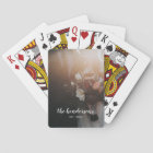 Modern Custom Photo Playing Cards
