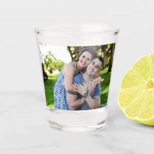 MODERN CUSTOM PHOTO SHOT GLASS GLASSES