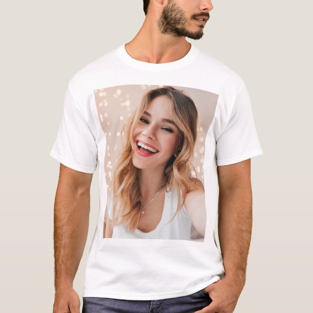 Modern Custom photo T-Shirt (Front)