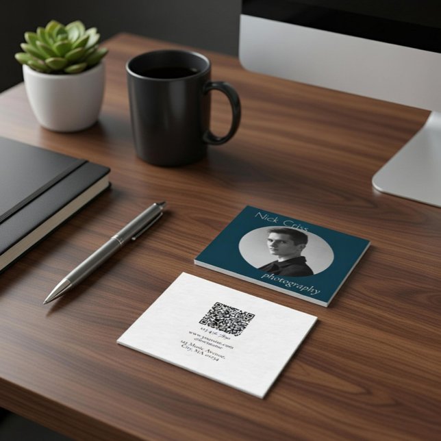Modern Custom Photographer Business Card (Creator Uploaded)