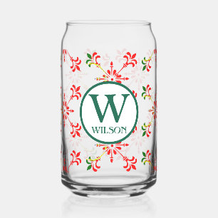 Modern Custom Portugal Tradition Flag Name Can Glass