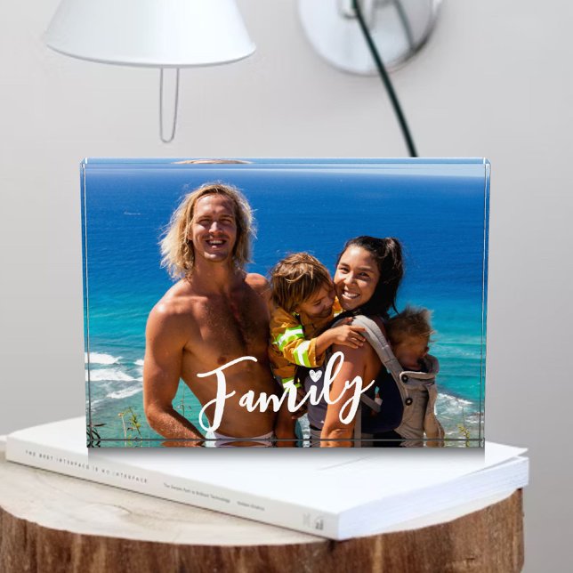 Modern Custom Simple Family Heart Photo Gallery (Creator Uploaded)