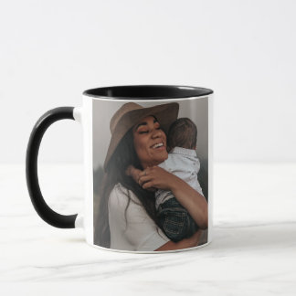 Modern Custom Two Full Photo Mug