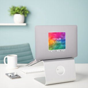 Modern Custom Upload Business Logo Here Laptop